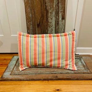J16-TWO Custom Made Grosgrain Ribbon Fabric Pillow Cases